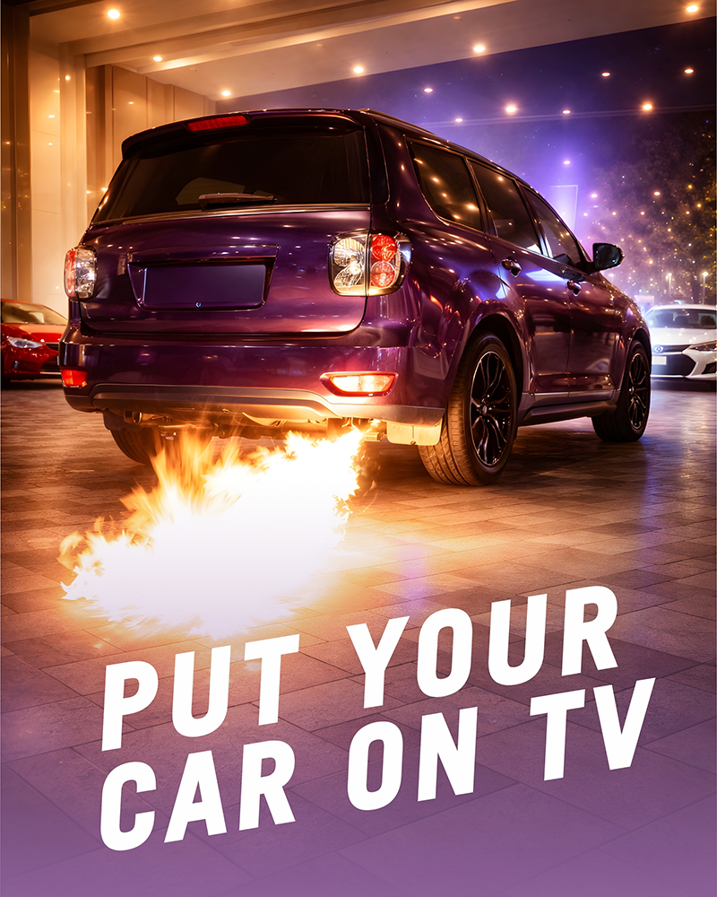 Put Your Car On Tv